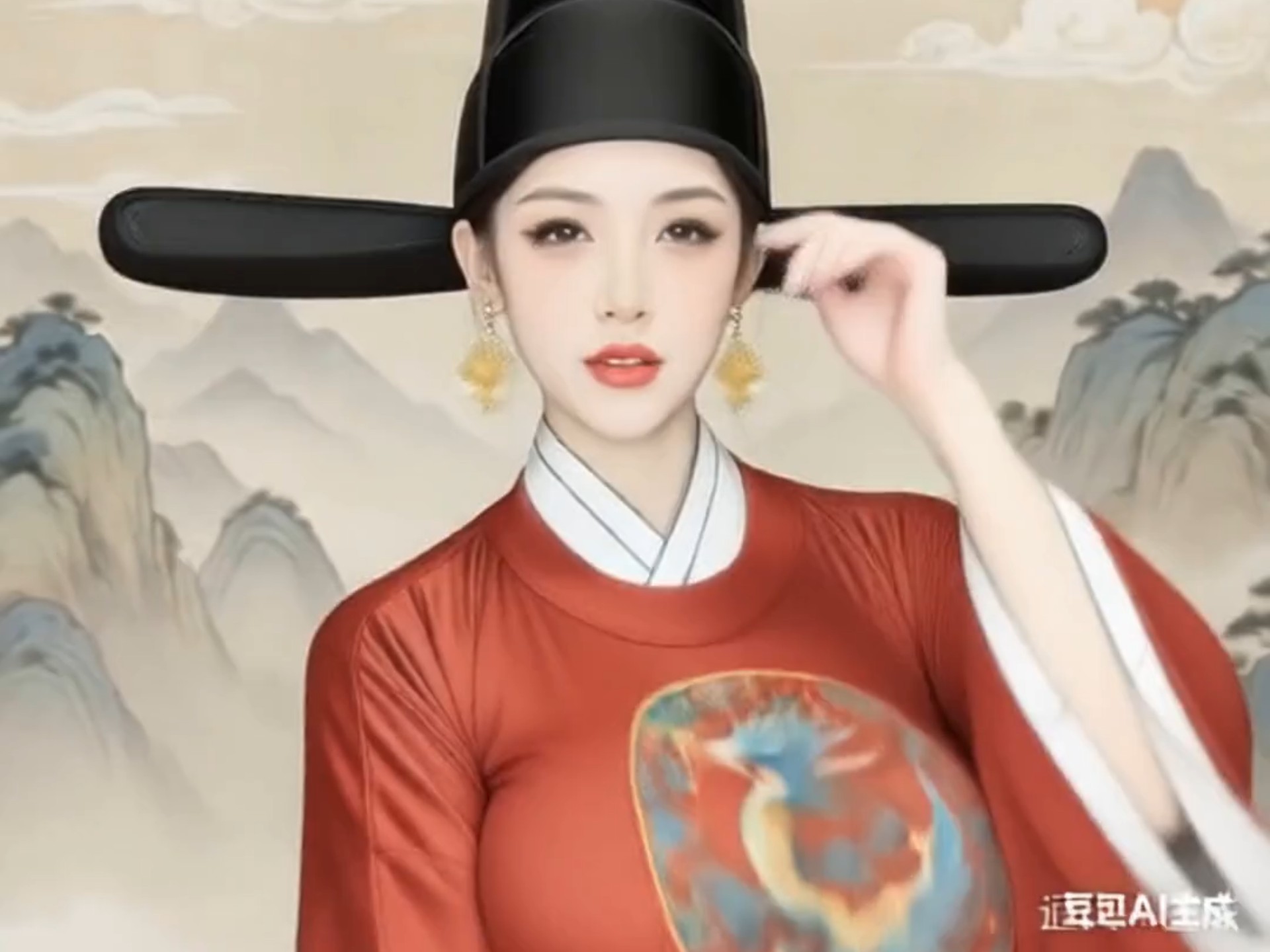 古画美人之大胃袋良子