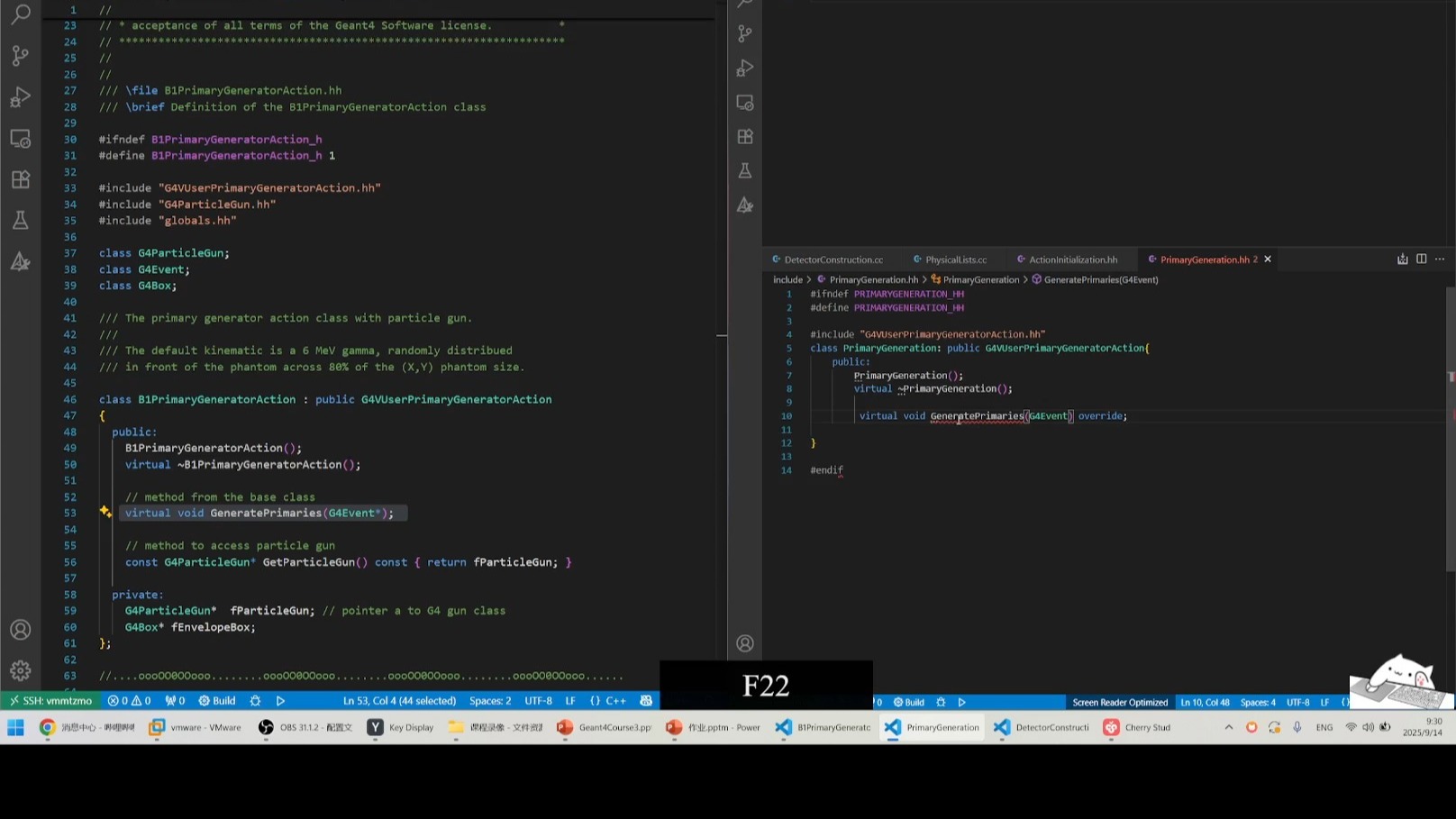 11从0开始设置一个粒子枪衰变源以及宏命令初探