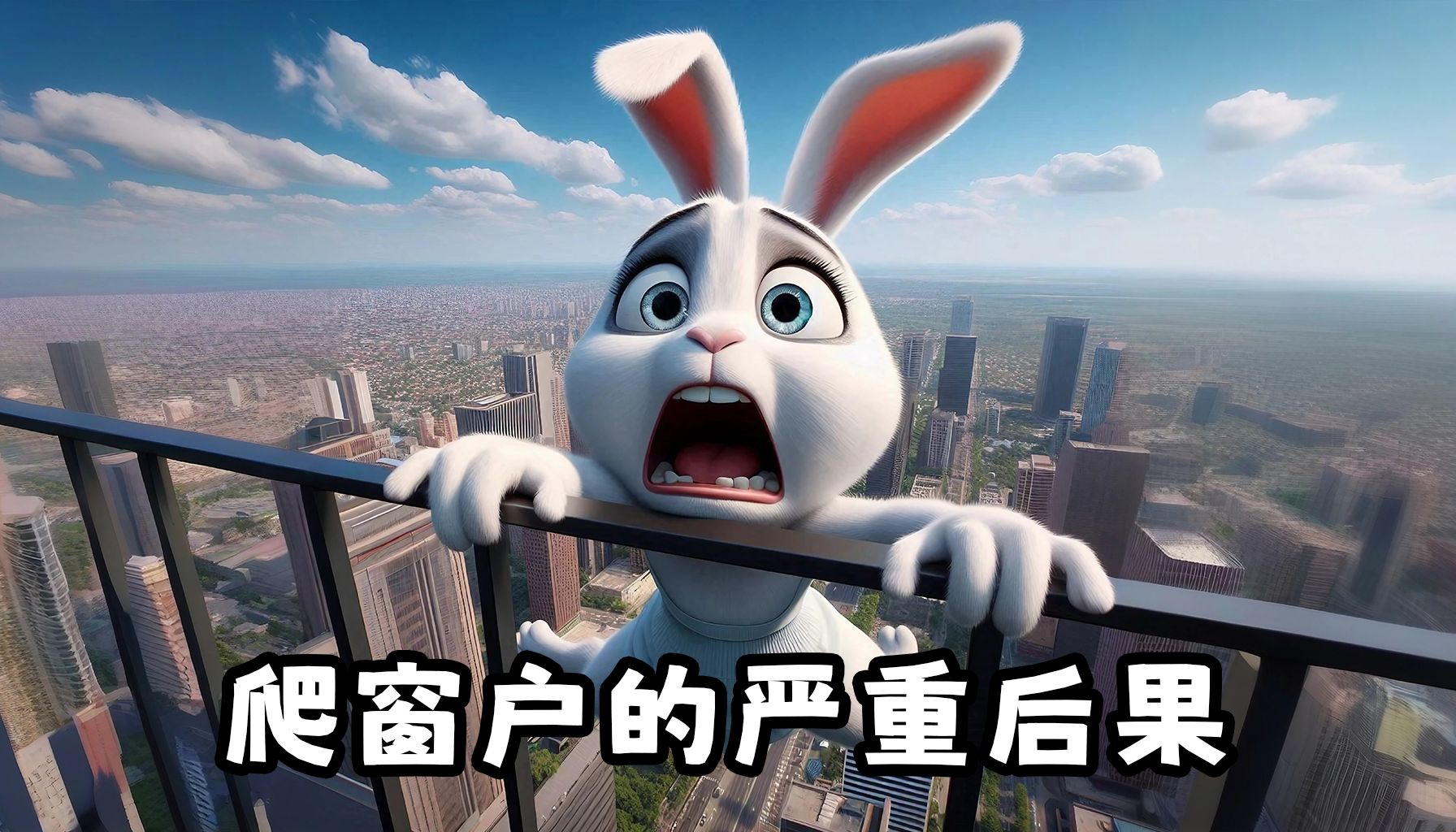 儿童睡前故事：《爬窗户的严重后果》，3-6岁儿童睡前故事，有声绘本