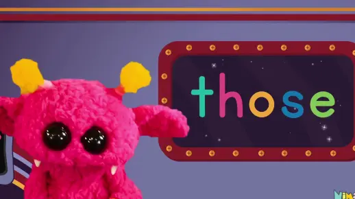 每天一个高频词THOSE - Nimalz Kids