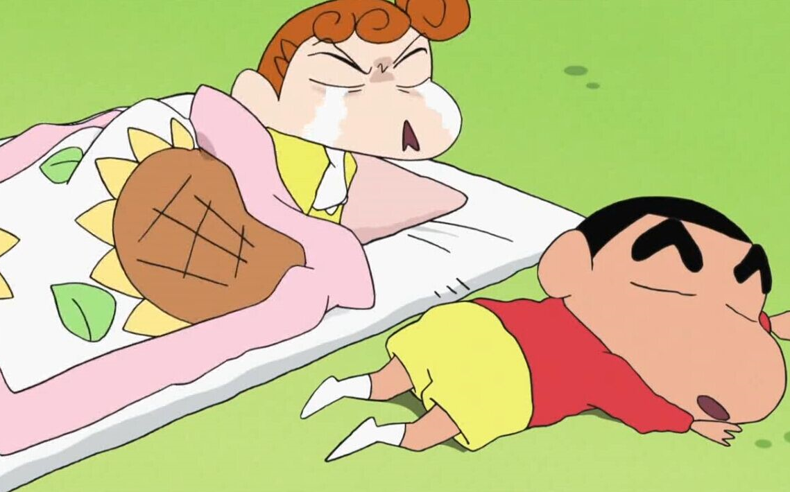 【日语中字】【蜡笔小新】睡不着的小葵