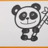 【简笔画】呆萌可爱的幻彩熊猫、幻彩小狐狸和幻彩小猴子，喜欢就收藏吧！