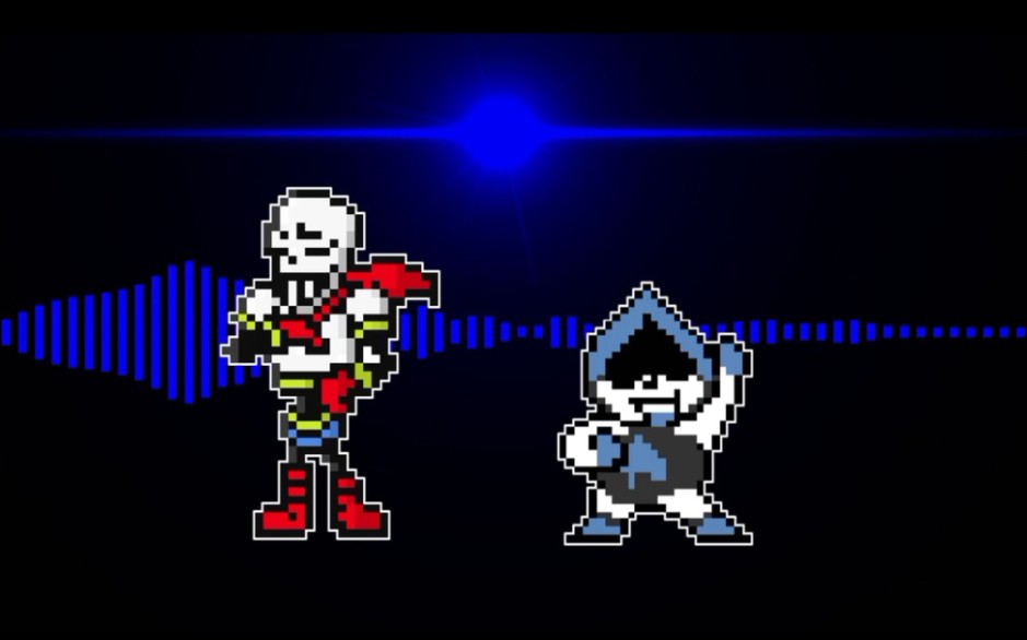活动作品deltarune三角符文音乐lancer战斗曲