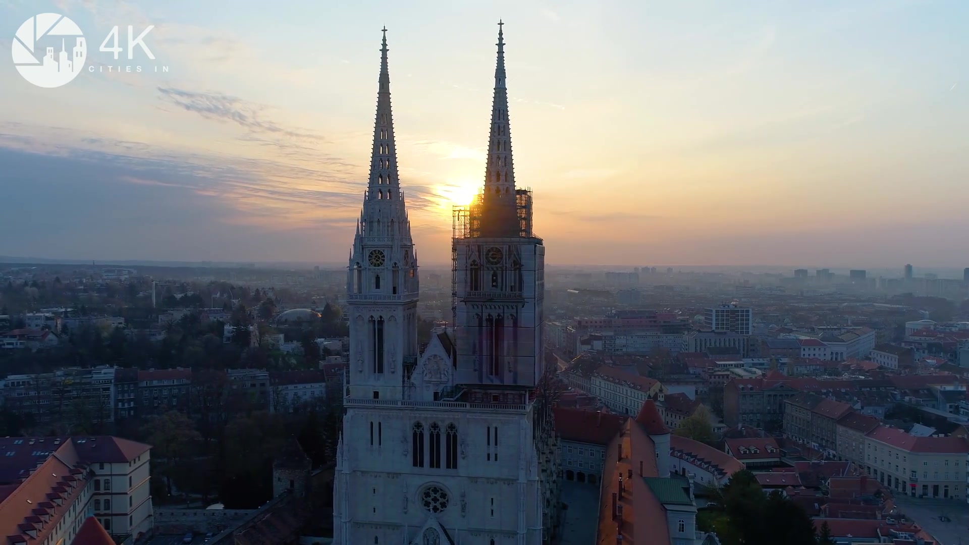 【最美克罗地亚】克罗地亚-萨格勒布zagreb in 4k