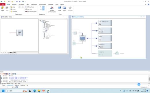 五分钟学习CANoe工具 - 2 网络仿真IG发送报文分析报文