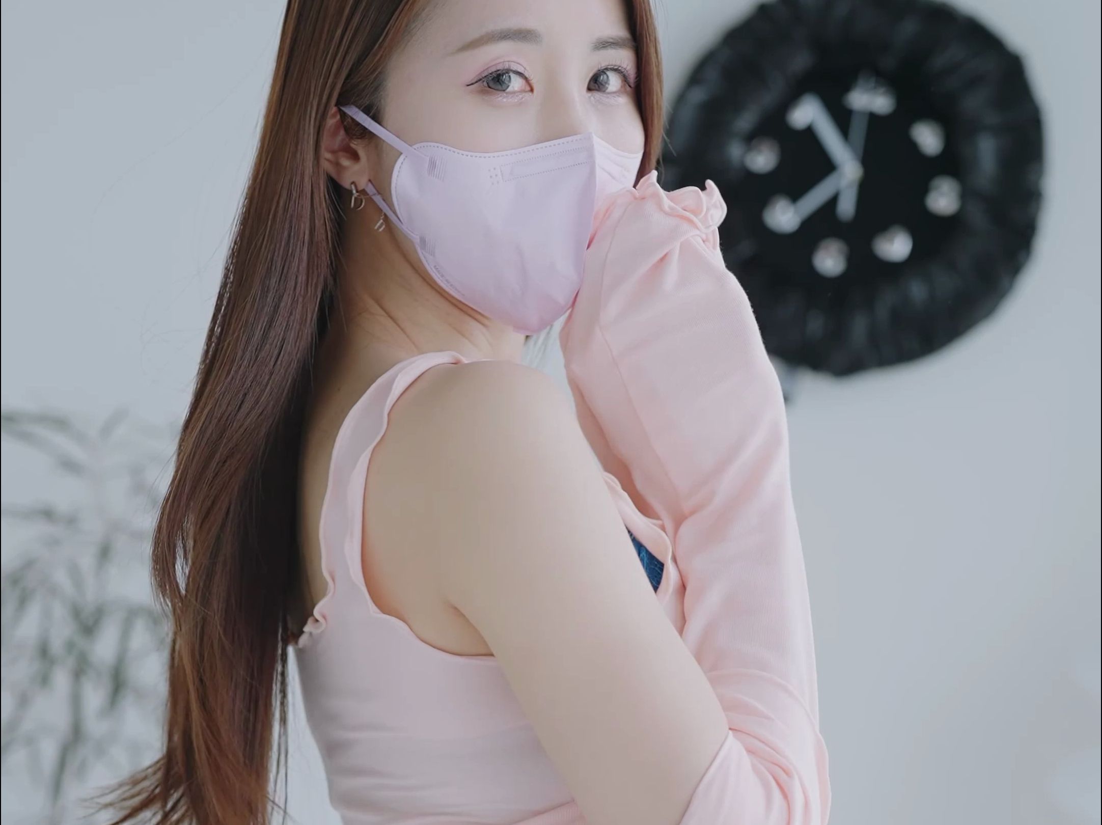 Miss Rose's Thin Cherry Pink Ruffle Dress Outfit