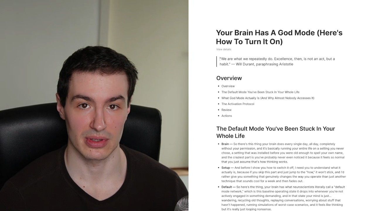 保持专注的日常习惯 | 彻底告别脑雾与无意识刷手机