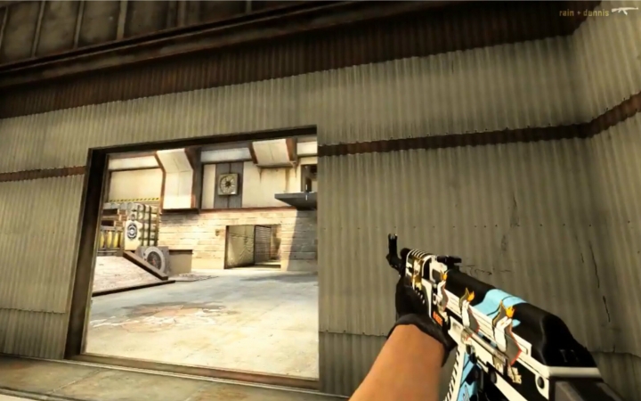 【csgo精彩集锦】rain在叉车上对阵envyus的精彩5杀!
