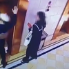 女生电梯口搂抱强吻男生是否违法