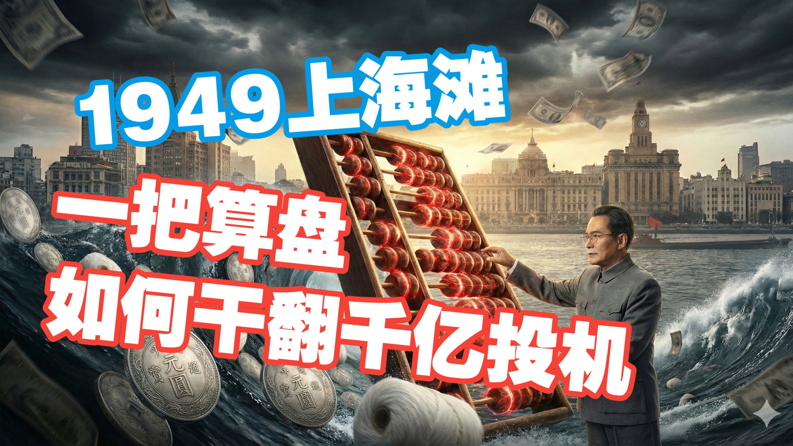1949上海滩，一把算盘如何干翻千亿投机