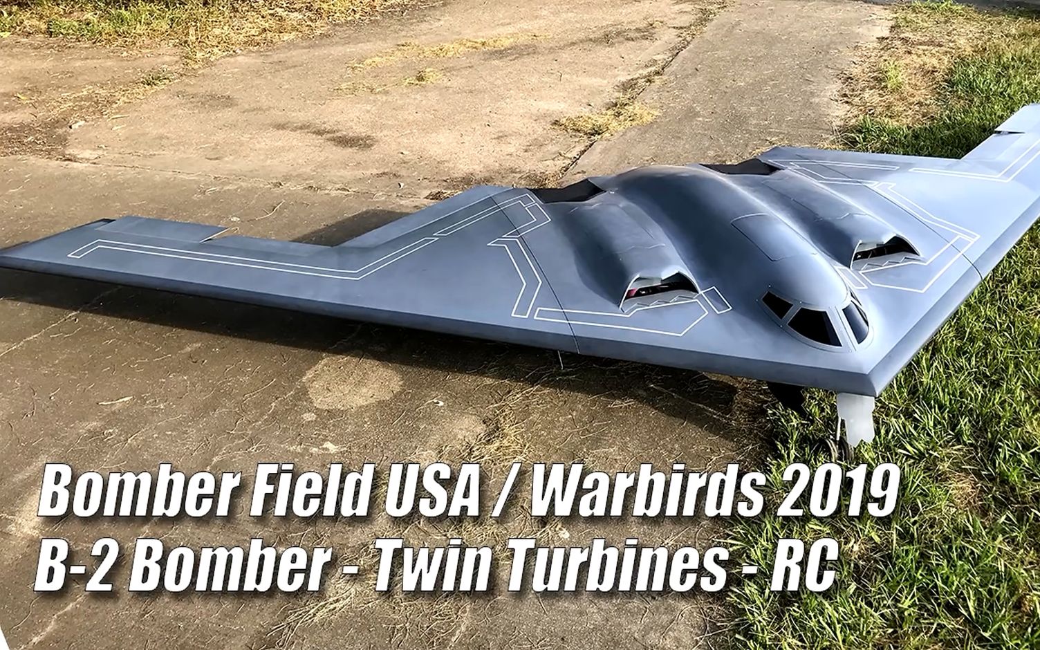 rc b2 stealth bomber