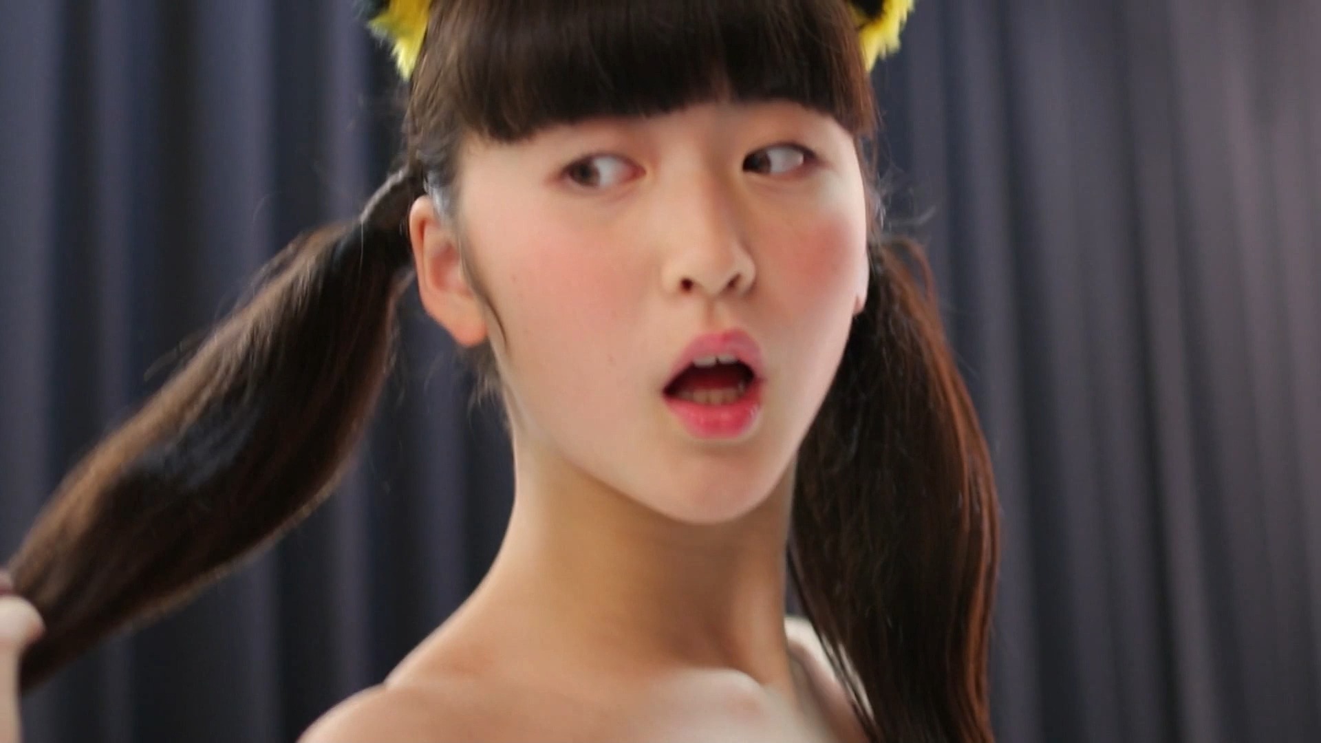 Kanna Narimiya, a little old tiger with a devil's face