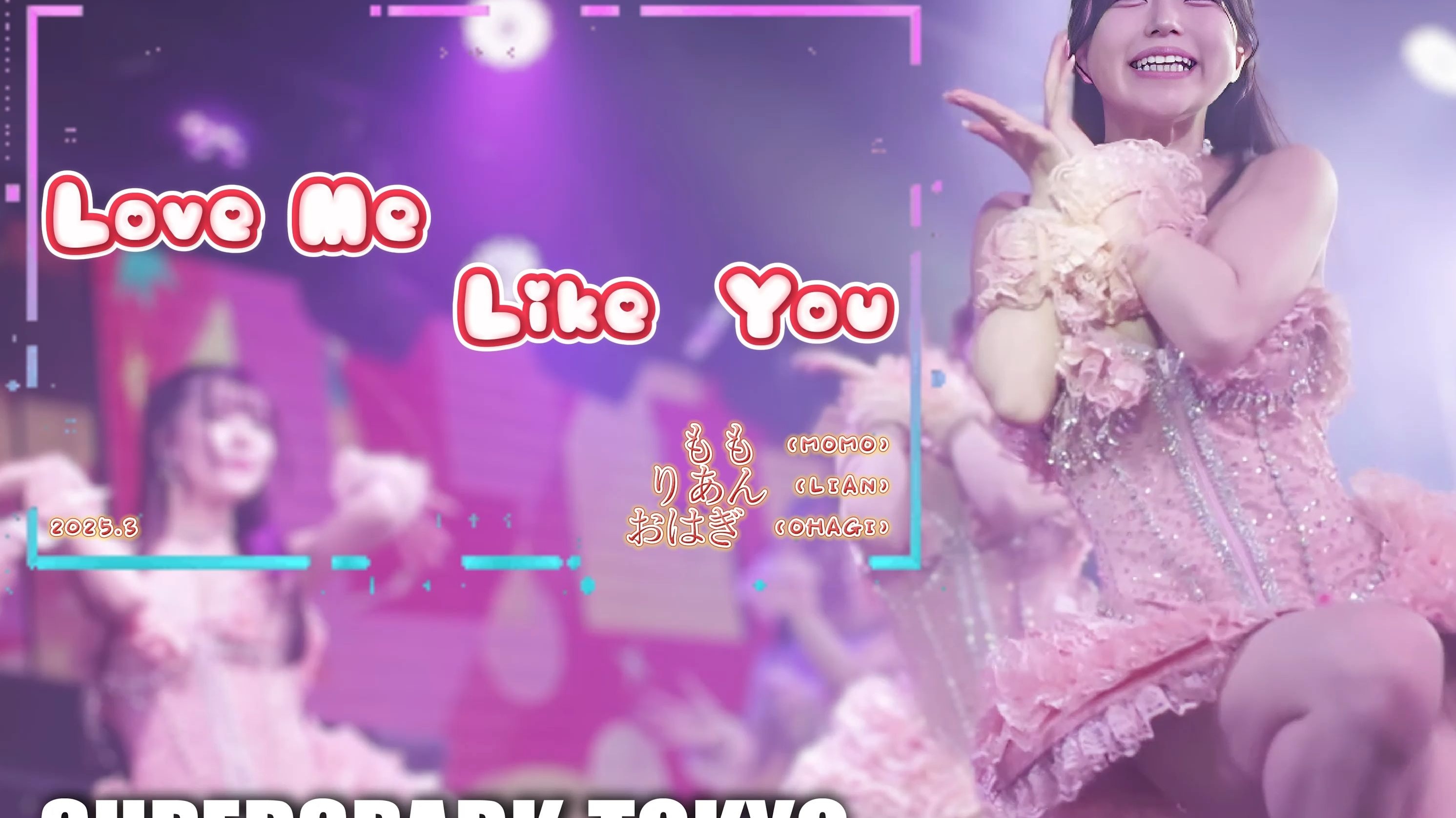 [4K] 日本东京六本木63Angel ♪ Love Me Like You ≪もも・りあん・おはぎ≫
