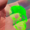 全息曝光照相照片膜片手机骷髅头-三极全息衍射