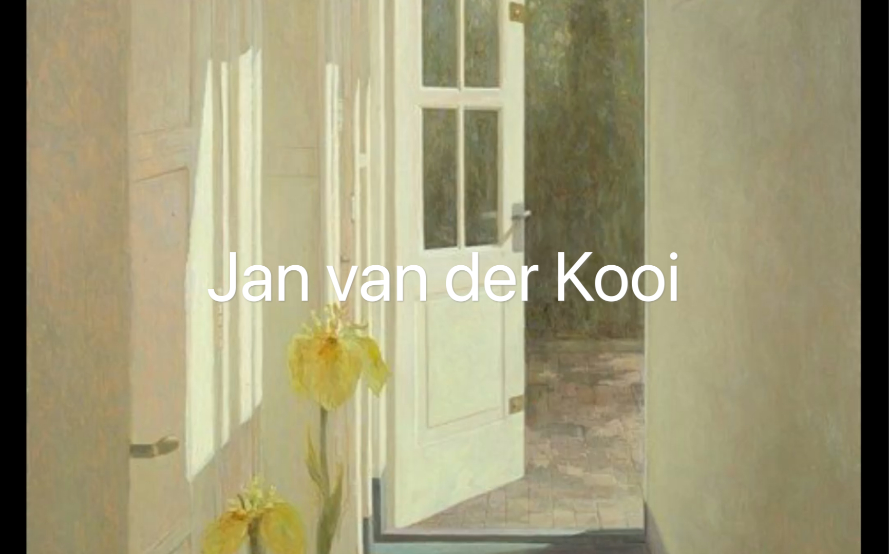 Jan van der Kooi｜他的画里有阳光的味道｜不动声色的美好-哔哩哔哩