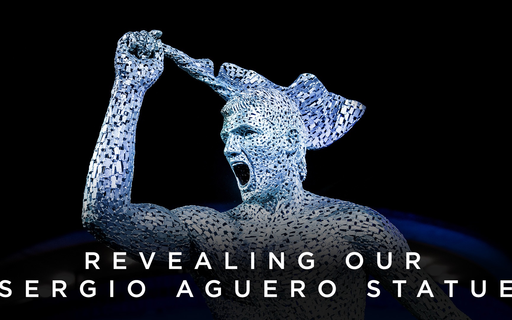 城市永恒，传奇不朽！曼城传奇球员阿圭罗的雕像在阿提哈德球场正式揭幕！