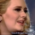 【Adele】【歌词字幕】最震撼的观众大合唱Someone Like You#阿呆现场落泪