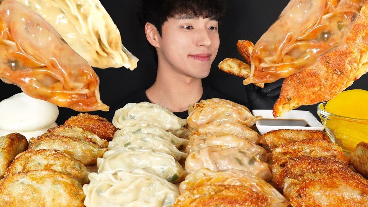 『DDM』中文 6.10 韩式炸饺 & 辣饺 & 肉饺 & 蒸包🌸咀嚼音