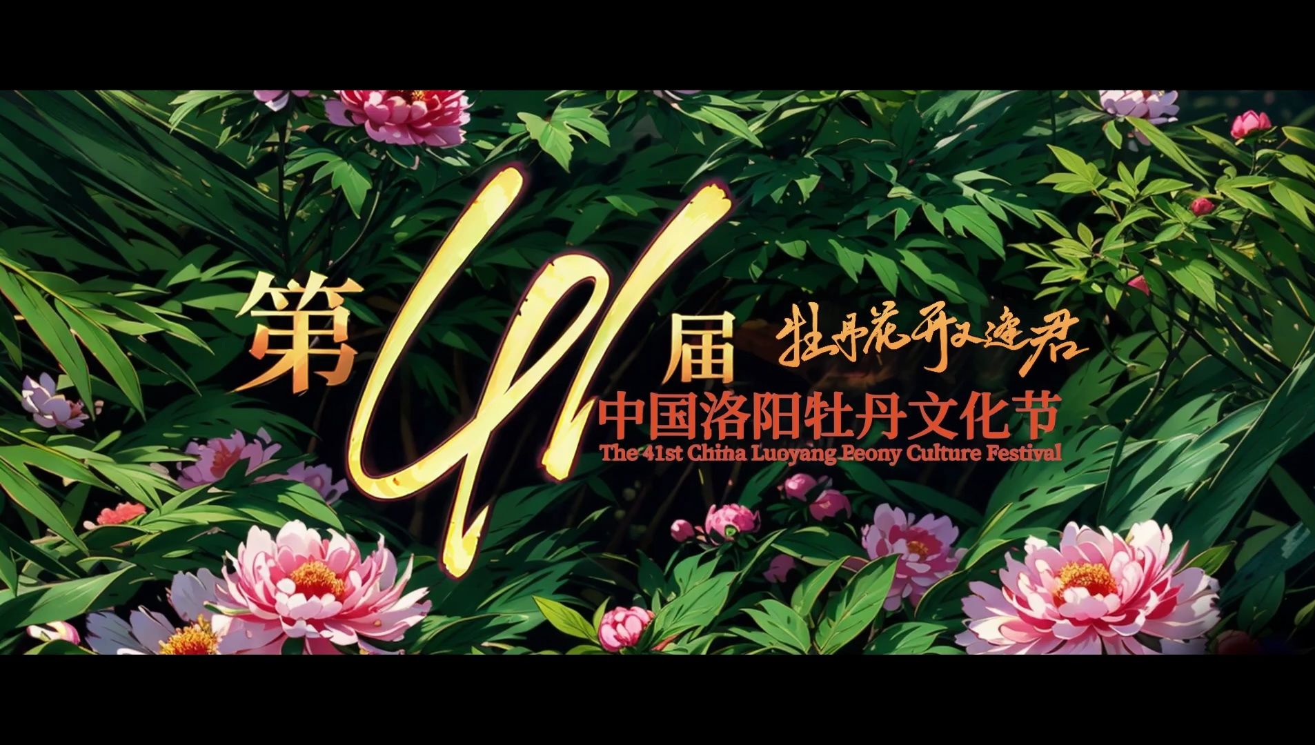 第41届中国洛阳牡丹文化节AI宣传片! @洛报融媒视觉梦工坊