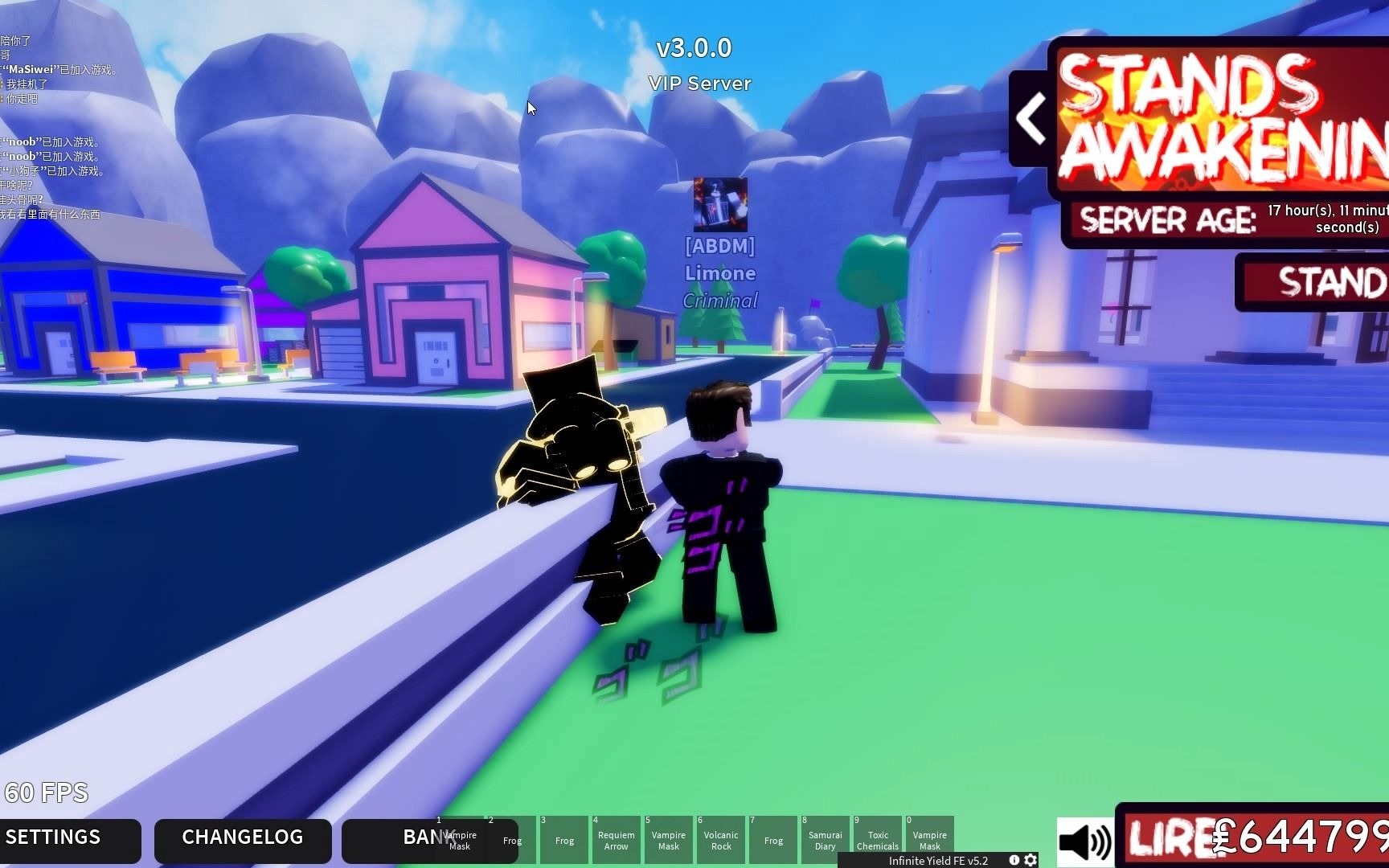 Stands Awakening ROBLOX 相机头骨POT_哔哩哔哩bilibili