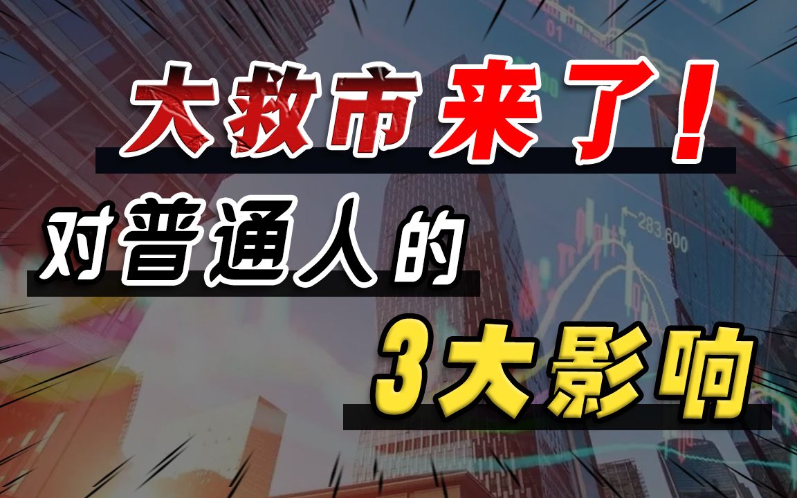 大救市来了!两周3个重磅经济文件,国家释放了哪些信号?哔哩哔哩bilibili