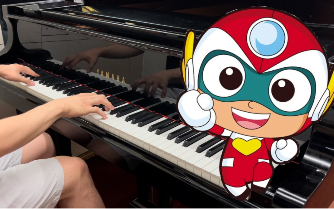 【钢琴】开心往前飞  -  开心宝贝主题曲 儿童节让你收获开心！