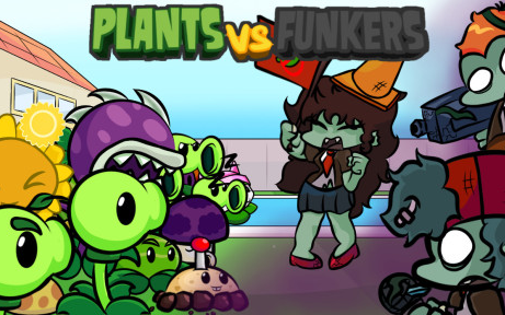【FNFxPVZ】Plants vs Funkers Week 0植物大战僵尸都市传说U53RDV事件 MISS 2