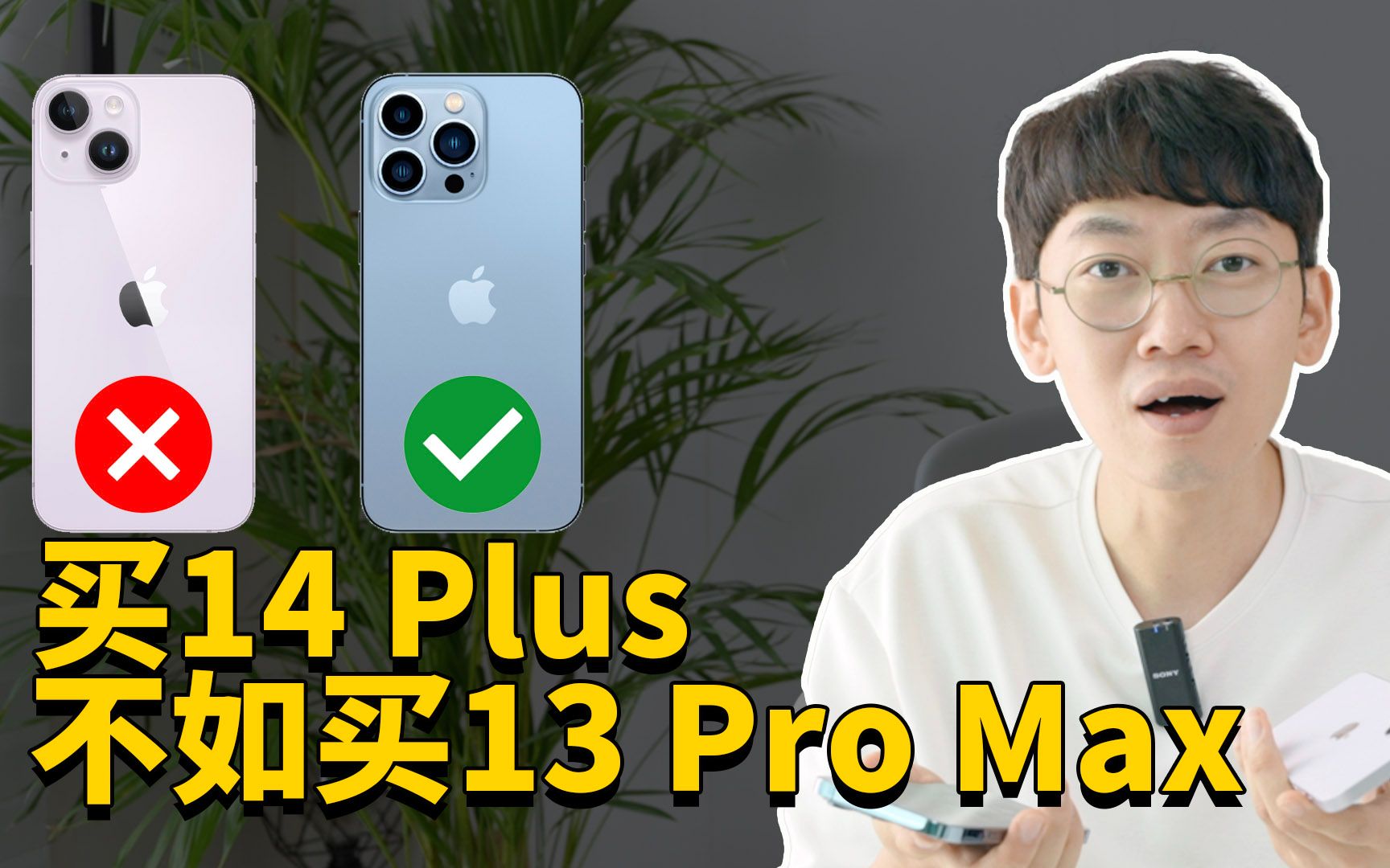 体验14 Plus一天之后，发现iPhone13 Pro Max的性价比原来这么高！feat. 开箱/对比14&13 Pro Max｜大耳朵TV