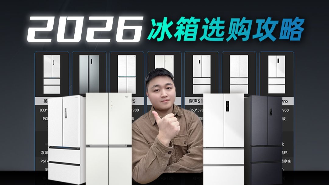 2026 国产冰箱选购攻略｜零嵌和非零嵌避坑（冰箱选购必看）