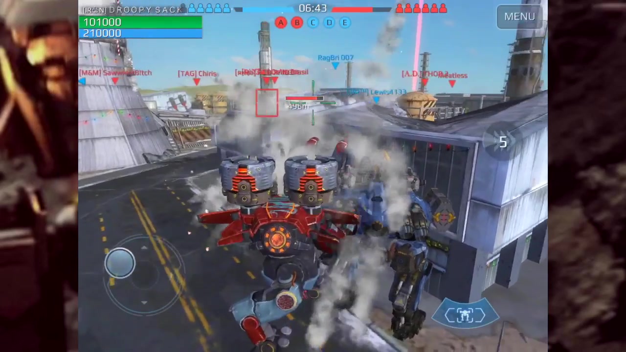 war robots【droopy sack - ios iЯn】 - 2x ancile carnage - game