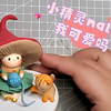 【超轻粘土】小精灵naluu-小蘑菇系列，毛线团小猫，可爱吗