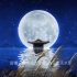 水调歌头 明月几时有中秋节月亮诗歌朗诵配乐LED视频素材