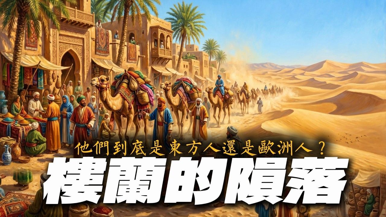 樓蘭的隕落：是什麼逼迫他們連夜大逃亡？樓蘭古國的誕生、繁華與消失｜樓蘭古國｜絲綢之路｜羅布泊｜古文明｜西域