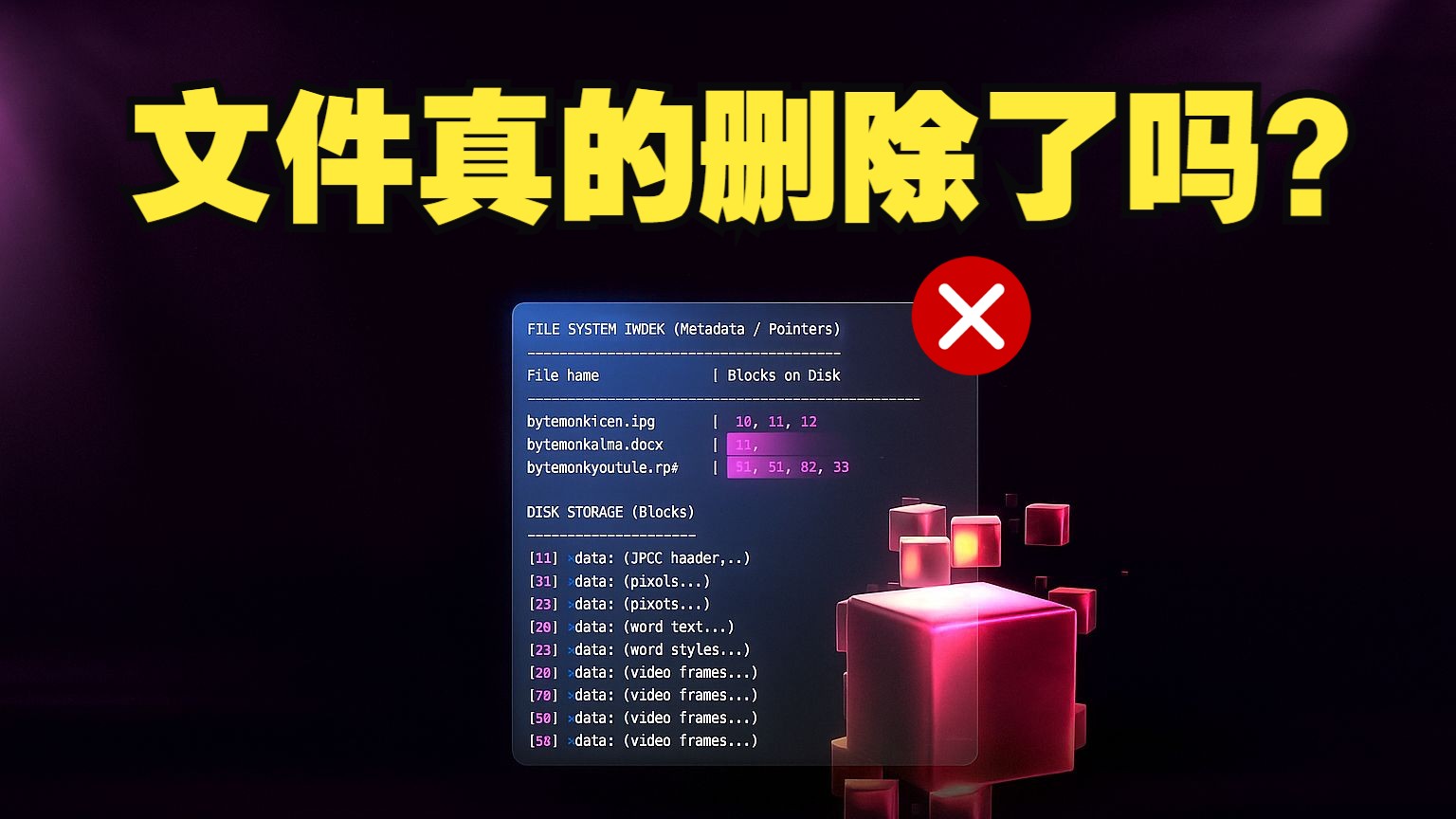 清空回收站，文件真的删除了吗🗑️