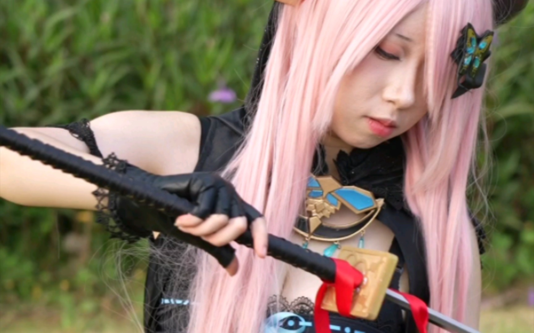 [Black Butterfly Fantasy Clothes: Nalumea] - long large taijutsu, hand puppet cos off-site cicf
