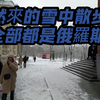 俄羅斯雪中散步，看到的都是俄羅斯美女｜俄羅斯街頭散步｜Voronezh-Воронеж｜Russia