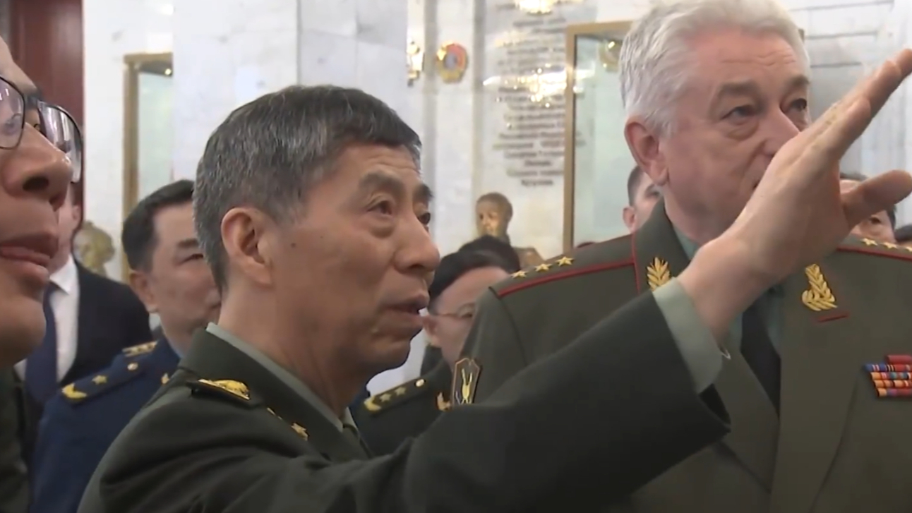 中国国务委员兼国防部长李尚福上将 到访俄罗斯总参军事学院