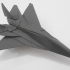 【纸飞机】苏35战机 视频制作：Origami Paper