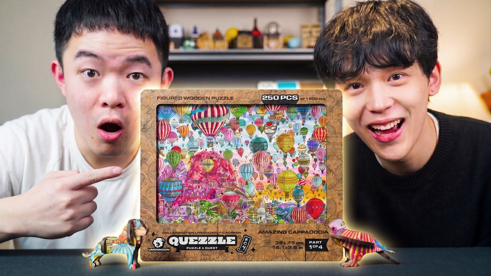 俩小伙激战7小时，终于破解了1000元的【解谜拼图】！