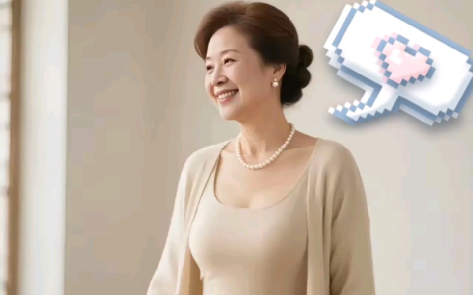 她是同学的妈妈