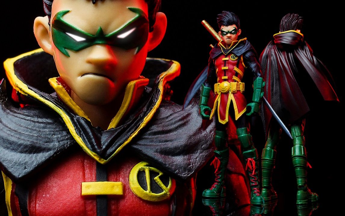 『模玩短评』麦克法兰 罗宾 达米安·韦恩 蝙蝠侠之子 mcfarlane toys