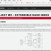 CMU 15-445 数据库导论 proj2(下) Extendible Hash Index 可扩展哈希的实现