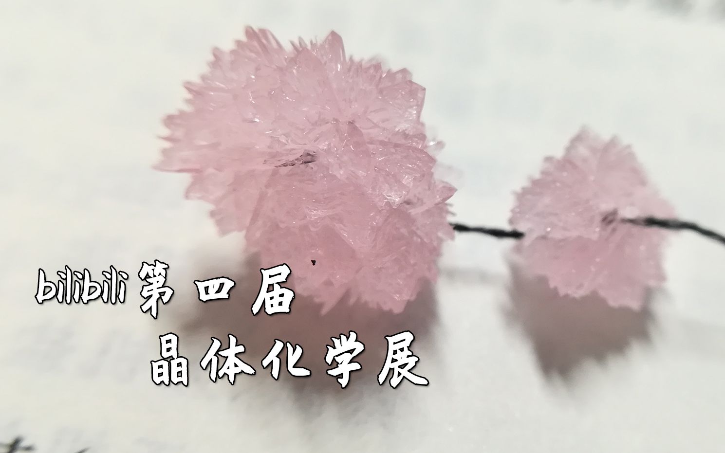 【晶体化学展】樱花味晶簇