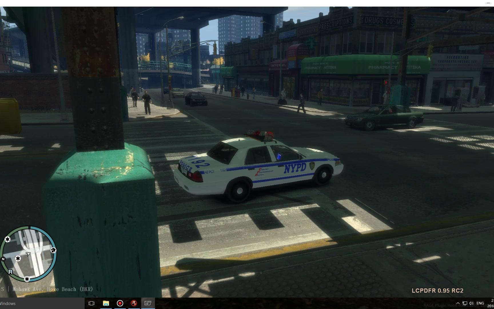 小蜗gta4警察体验lcpdfr第二期正常的上班