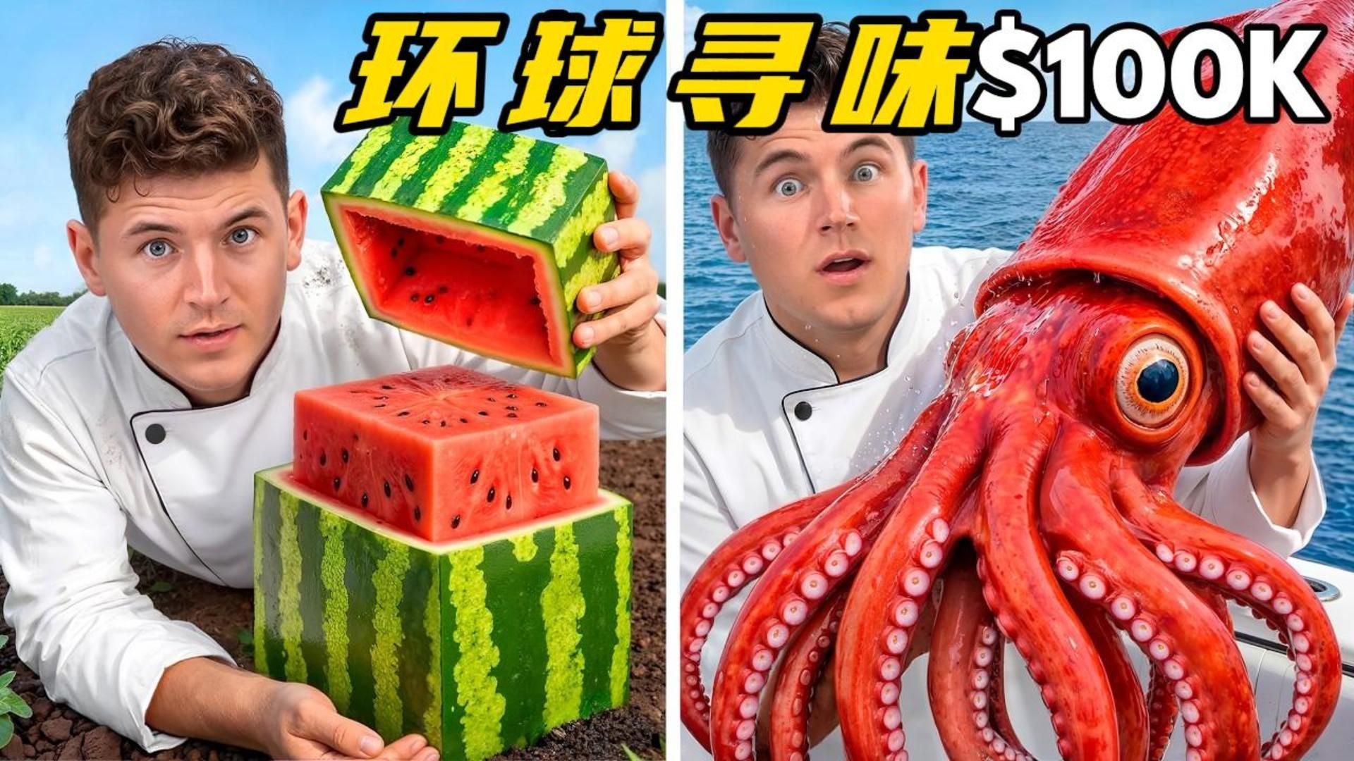 1 美元~ 10 万美元测评全球稀有食物 | 中国乌骨鸡上榜【Nick DiGiovanni】