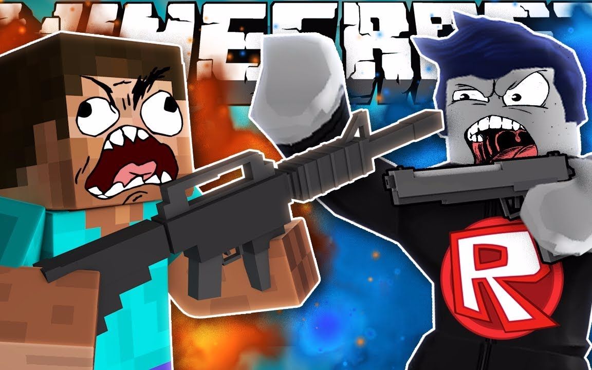 [explodingtnt]如果minecraft和roblox发生战争—奇葩