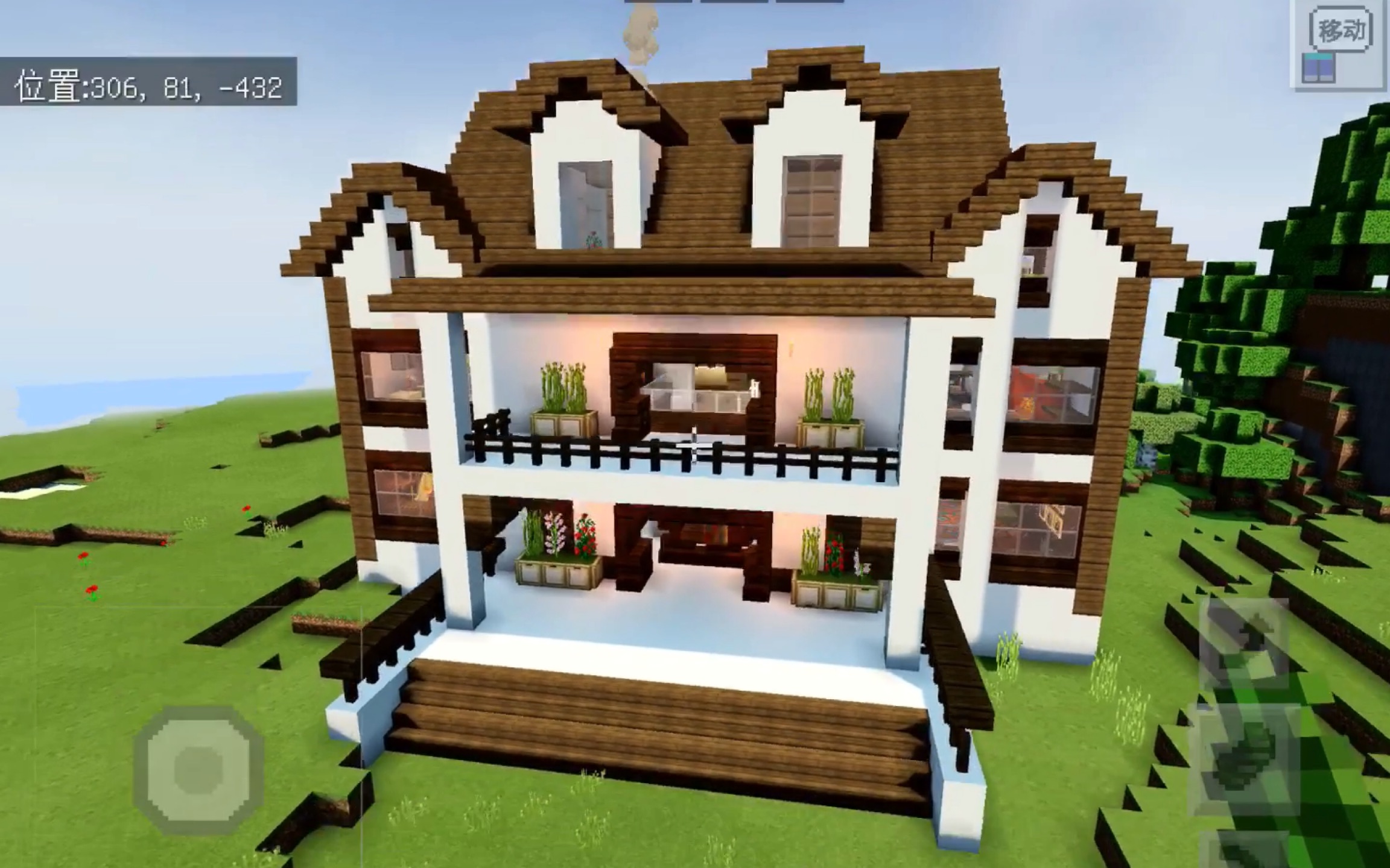 【Minecraft我的世界】给中世纪豪宅做内饰【room tour#15】_哔哩哔哩_bilibili