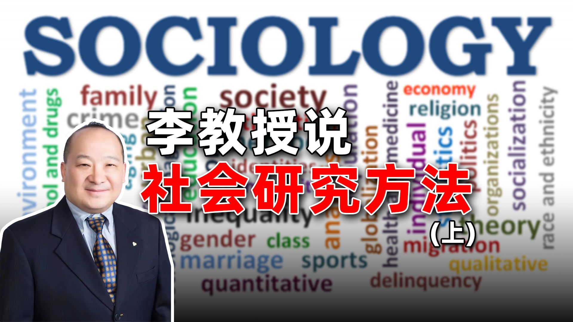 李教授说社会研究方法(上)