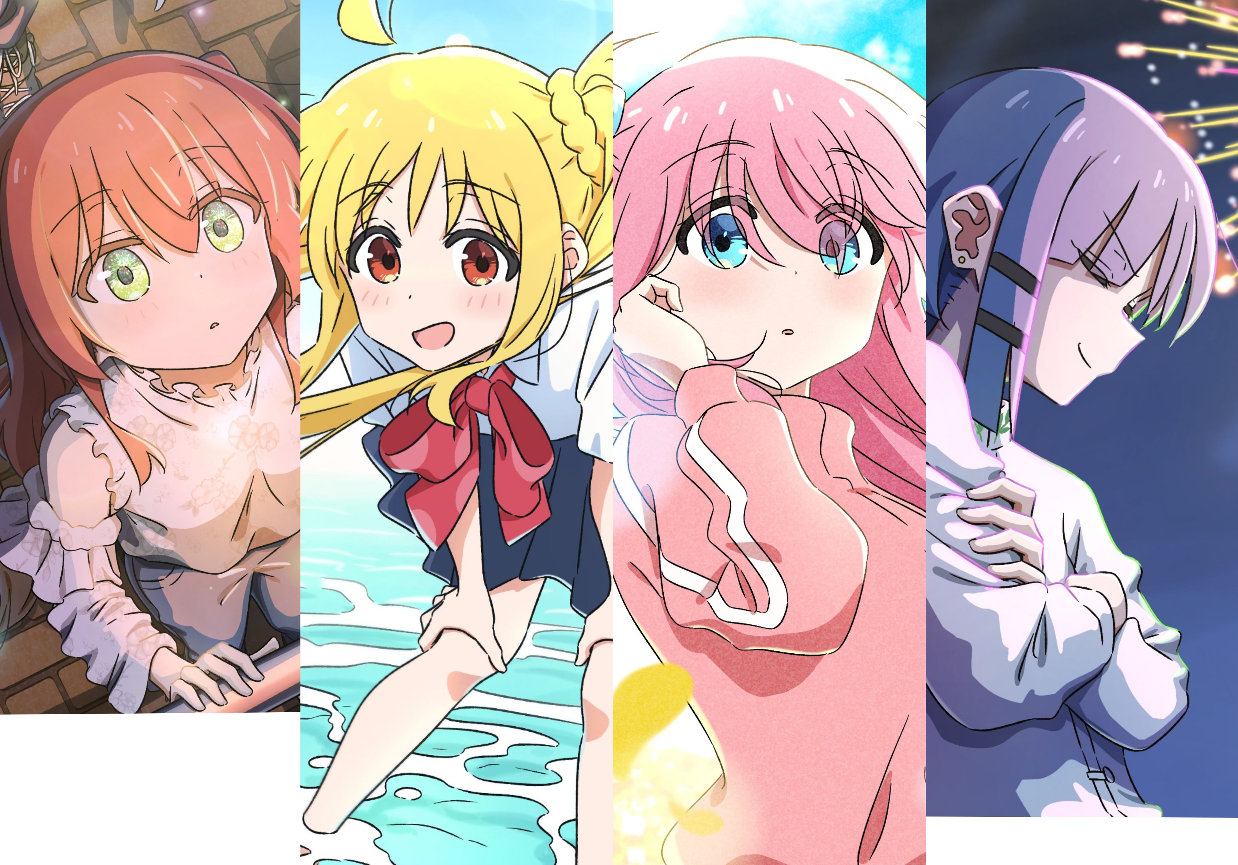 【中日字幕/新曲完整版】結束バンド「我和三原色」【孤独摇滚×天然水ILOHAS广告曲】