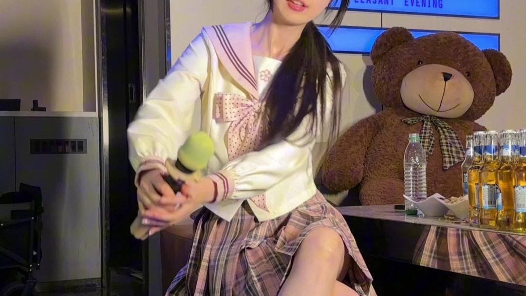 青柠摄影 小小 白袜KTV